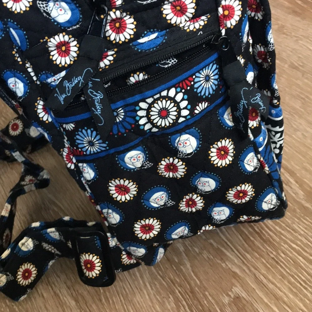 Vera Bradley Night Owl backpack, flap front, 15” medium size